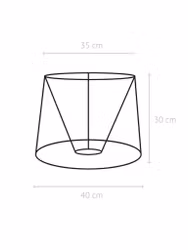 Sofia Sammet Grå 40cm