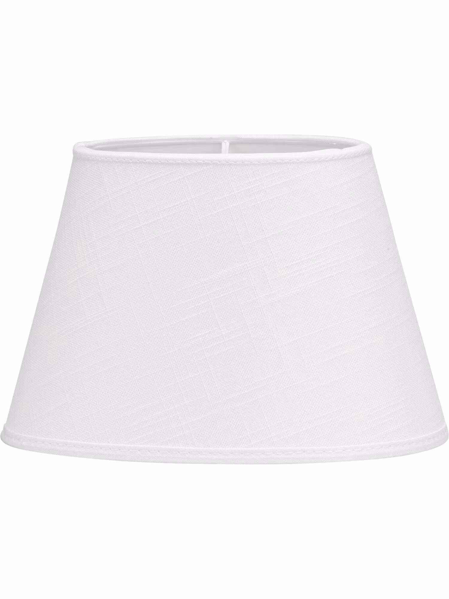 Oval Lampskärm Classico Vit 20cm