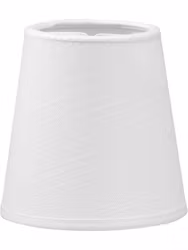 Queen Lampskärm Classico Vit 10cm
