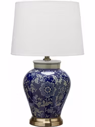 Bordslampa Fang Hong Med lampskärm 58cm