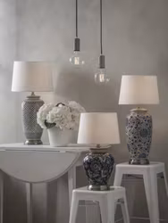 Bordslampa Li Jing Med lampskärm 68cm