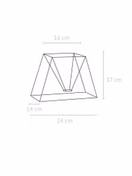 Scala Lampskärm Lin Grå 24cm