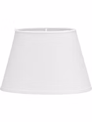 Oval Lampskärm Classico Vit 42cm