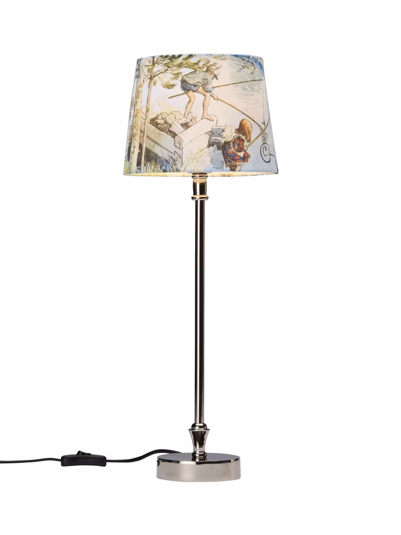 Liam bordslampa Krom 55 cm