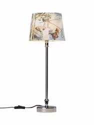 Liam bordslampa Krom 55 cm
