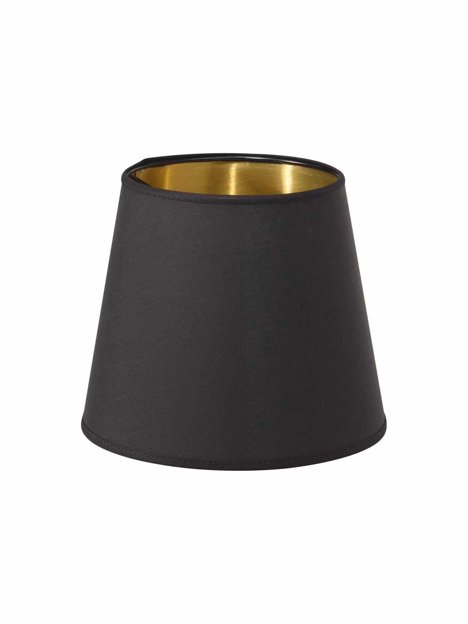 Mia Lampskärm Svart/Guld 17cm