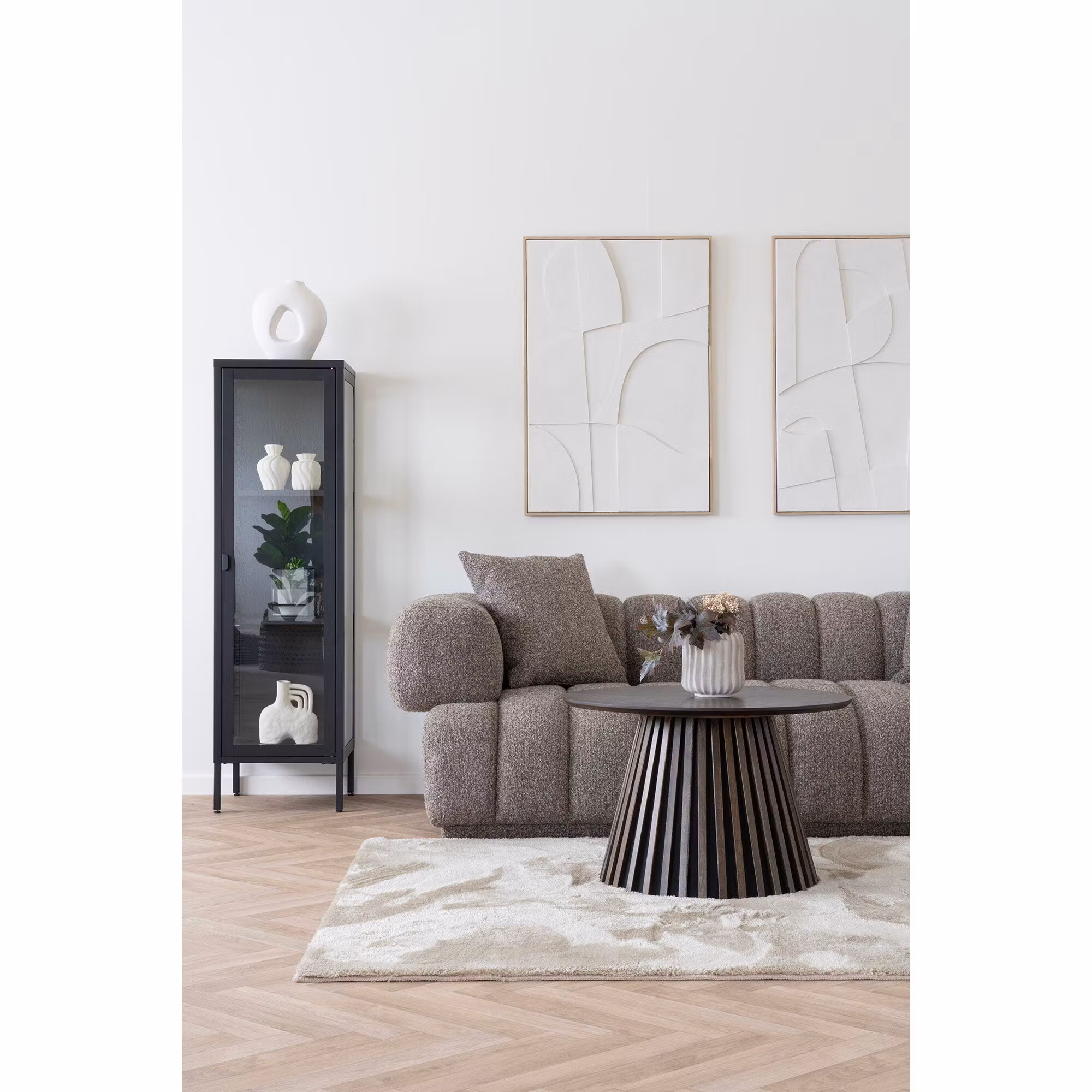 Brisbane Slim Display Cabinet