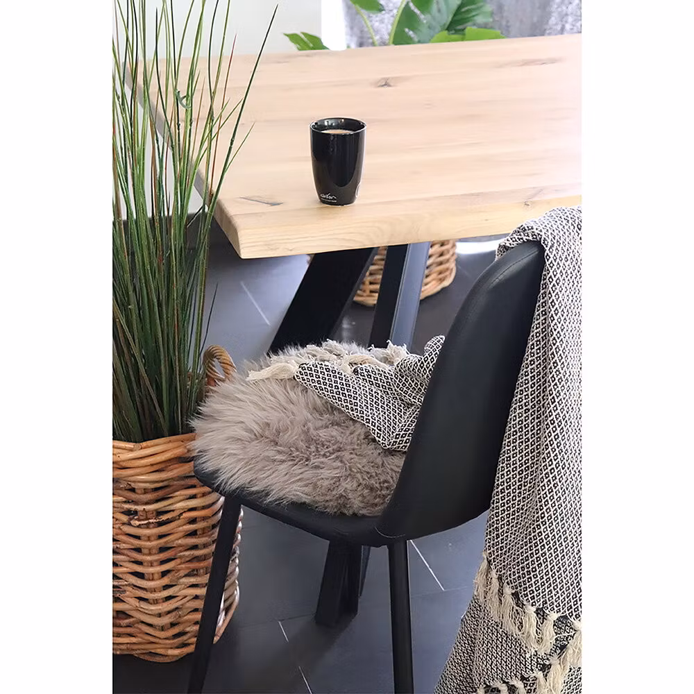 Lambskin seat