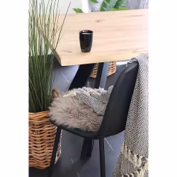 Lambskin seat