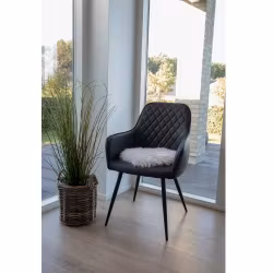 Lambskin seat