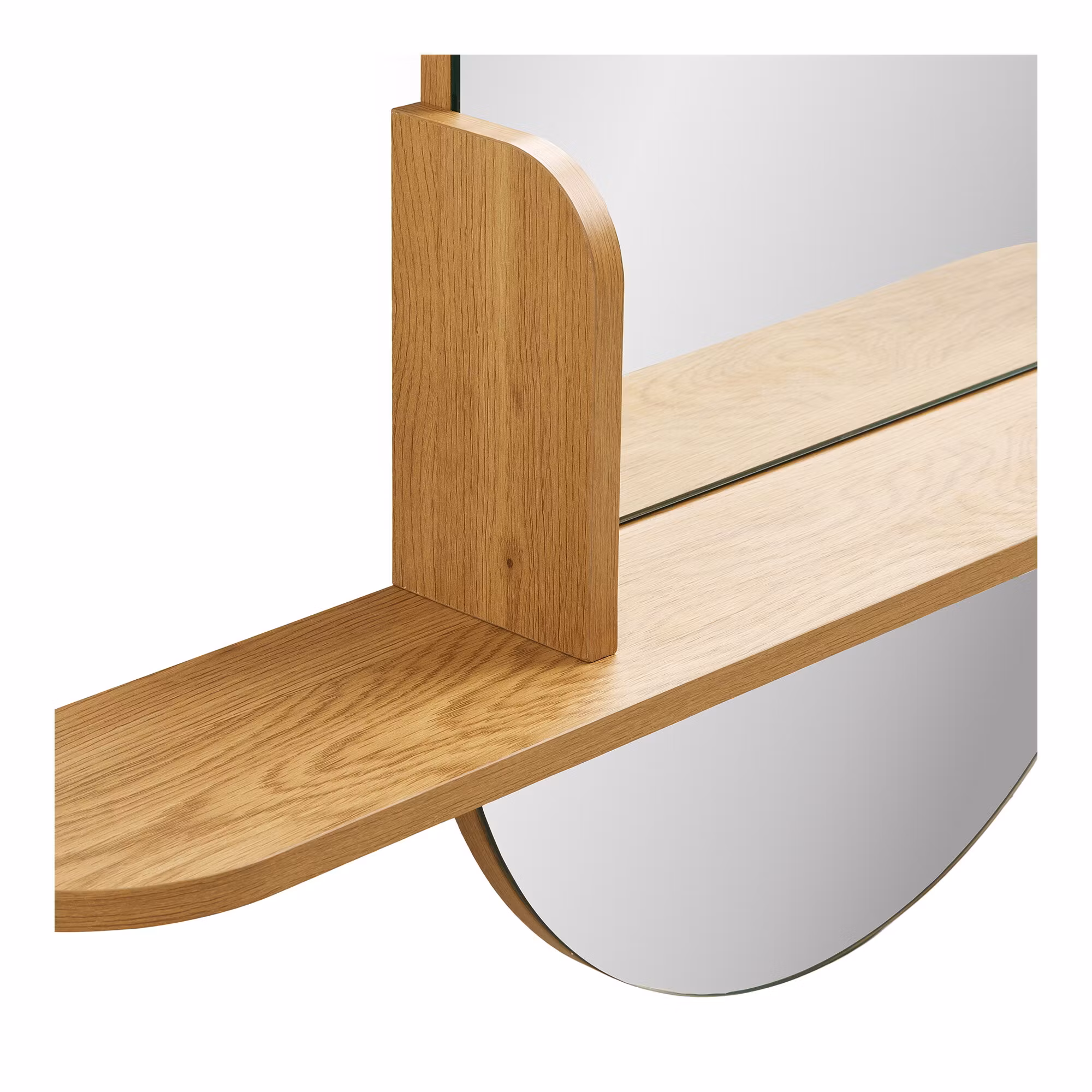Barco Mirror with Shelf
