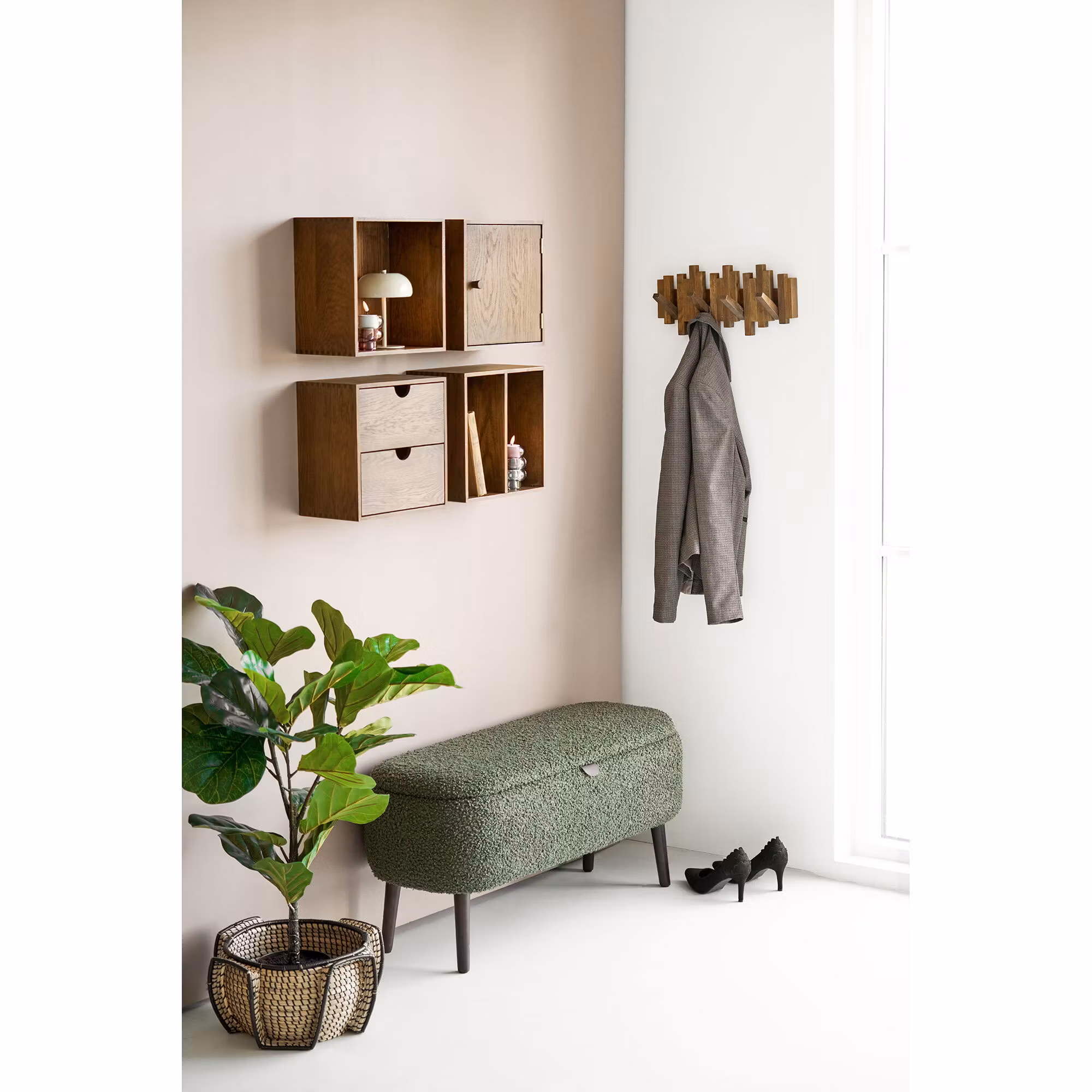 Townsville Wall Shelf with drawers