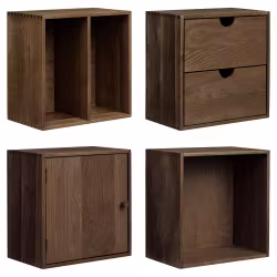 Townsville Wall Shelves, set of 4