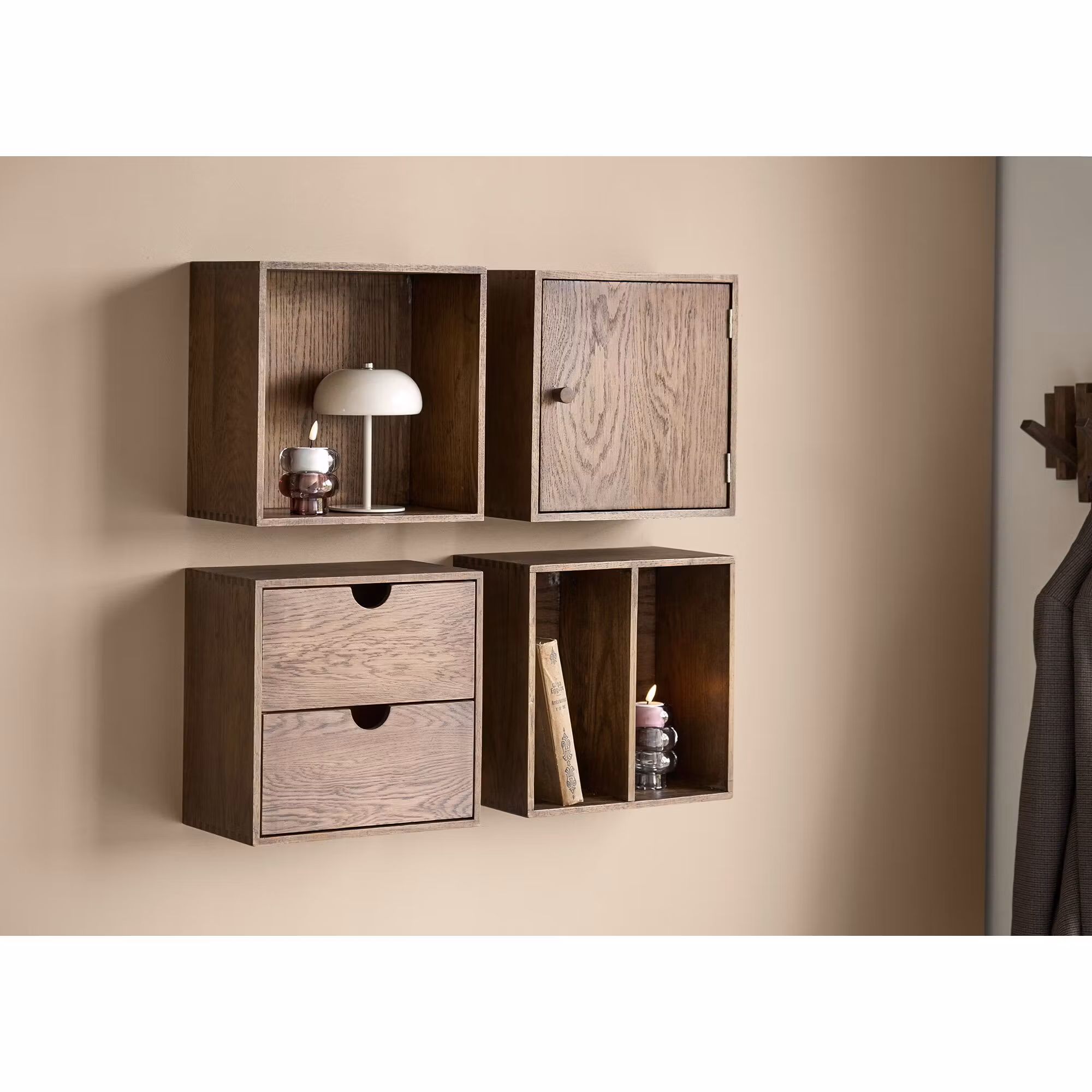 Townsville Wall Shelves, set of 4