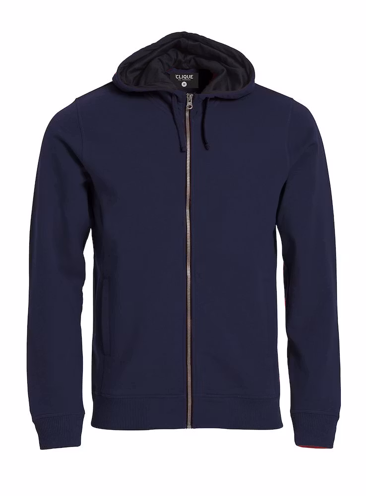 Clique Classic Hoodie full zip Herr