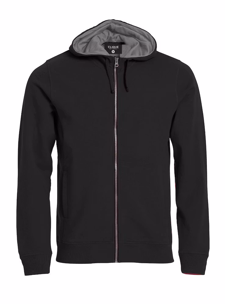 Clique Classic Hoodie full zip Herr