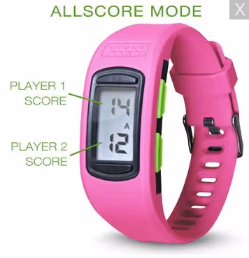 ScoreBand PLAY sportklocka med poängräknare