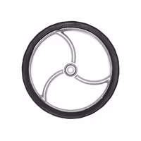 Framhjul till Li-4 och Li-8