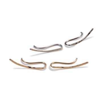 18K Ear Climber – Earring Recycled Gold