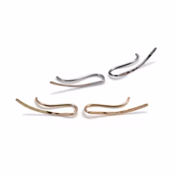 18K Ear Climber – Earring Recycled Gold