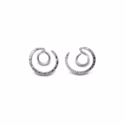 Luna Earrings in Recycled Silver
