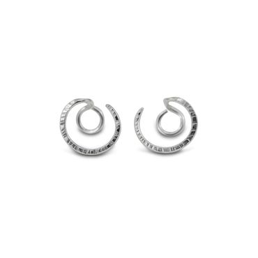 Luna Earrings in Recycled Silver
