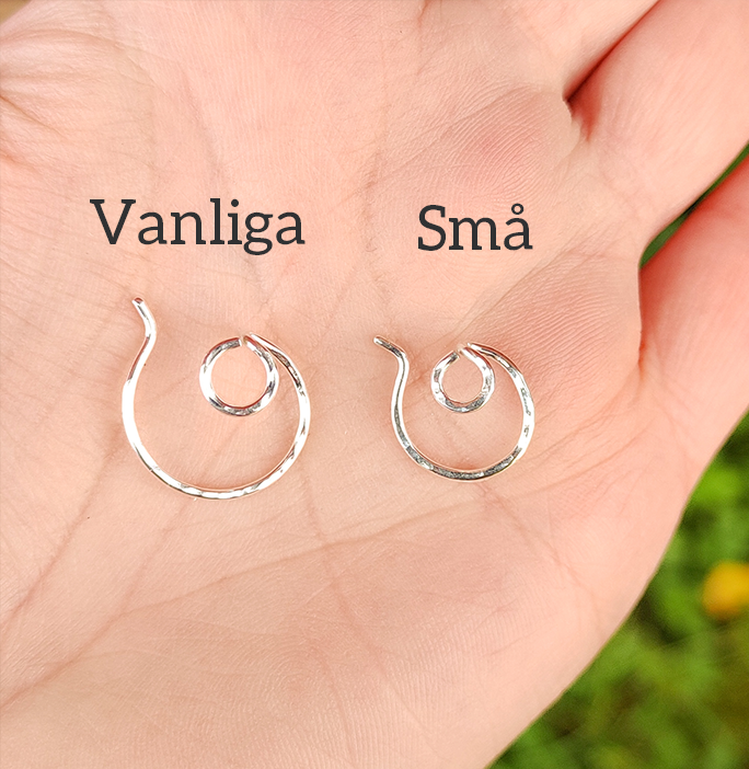 18k Ear Jacket Circle Small - Earring in Recycled Gold