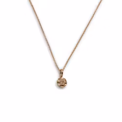18K FRÖ hanger ketting gerecycled goud