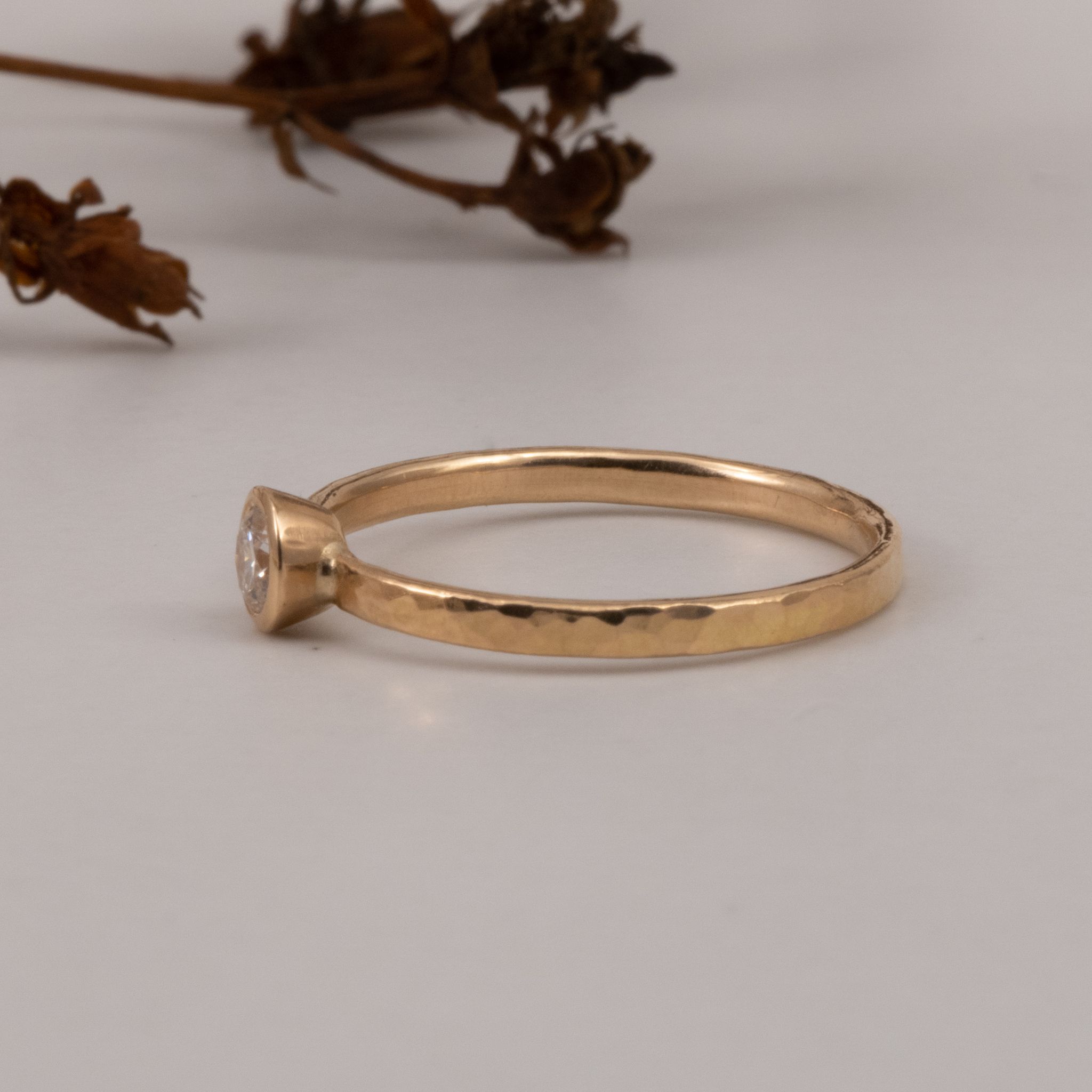 Greta - Diamond Ring 18K Recycled Gold