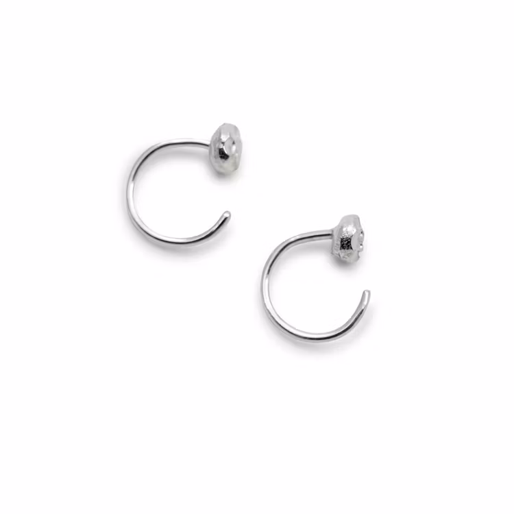 Second Hand - FRÖ Mini Huggies - Earrings Recycled Silver
