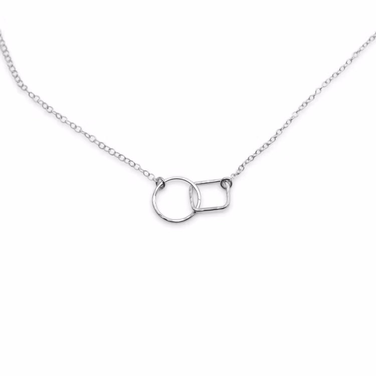 Second Hand - Birch Necklace Recycled Sterling Silver