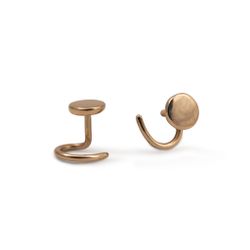 18K Blenke Comfort Earrings Recycled Gold
