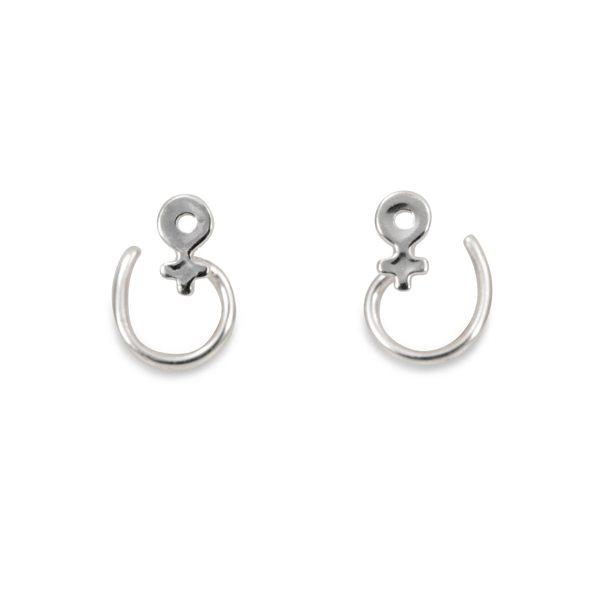 Mini-Venus - Comfort Earrings Recycled Sterling Silver