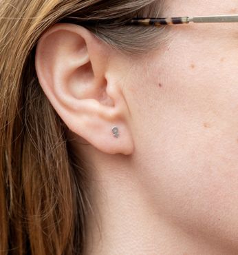 Mini-Venus - Comfort Earrings Recycled Sterling Silver