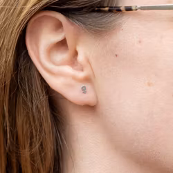 Mini-Venus - Comfort Oorbellen Gerecycled Sterling Zilver