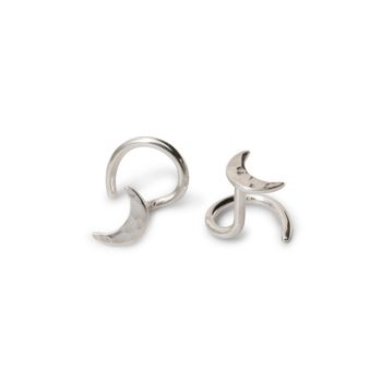 Moon - Comfort Oorbellen Gerecycled Sterling Zilver