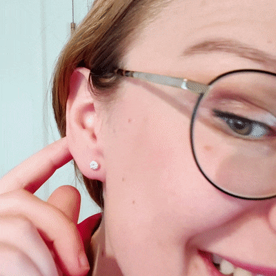 Mini-Venus - Comfort Earrings Recycled Sterling Silver