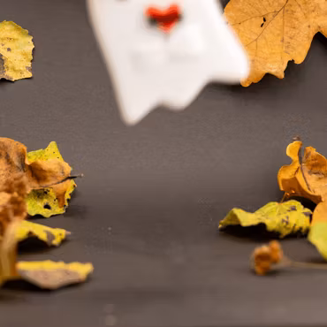 Ghost Comfort - Halloween Earring Recycled Sterling Silver