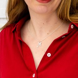 Cursive - Pendant Recycled Sterling Silver