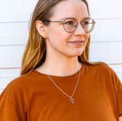 Cat Lady - Hanger Ketting Gerecycled Zilver