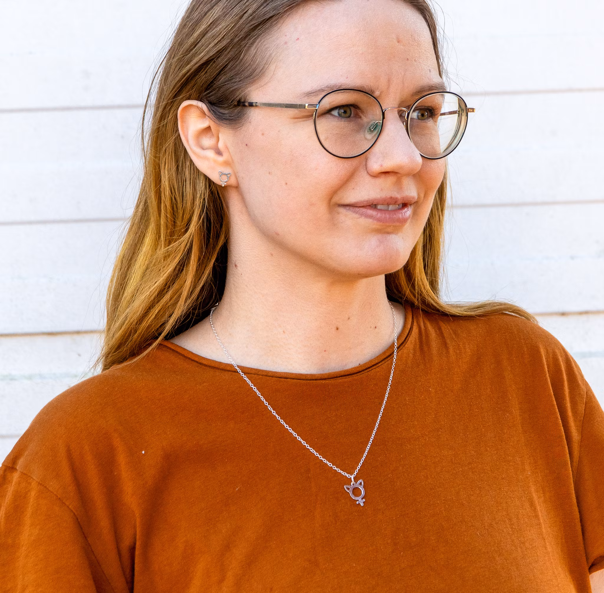 Cat Lady Comfort - Oorbellen Gerecycled Zilver