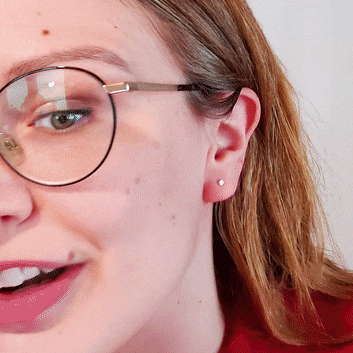 18K Asphalt Comfort Earrings in Recycled Gold