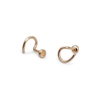 18K Asfalt Comfort- Oorbellen in gerecycled zilver