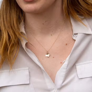 18K Four-Leaf Clover - Pendant Recycled Gold
