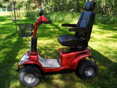 Promenadscooter Elegant Arvid – Stabil körning