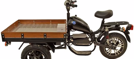 Elektrisk flakmoped MGB Delivery framhjulsdriven