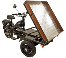 Elektrisk flakmoped MGB Delivery framhjulsdriven