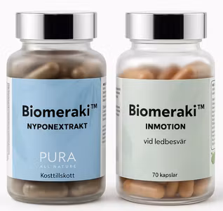 Biomeraki Ledhälsopaket – Nyponextrakt & Inmotion