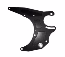 BAR motorplåtar belt modell 4 Svarta