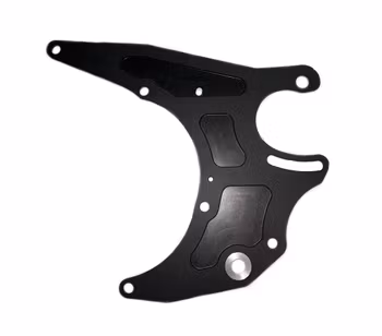 BAR motorplåtar belt modell 4 Svarta